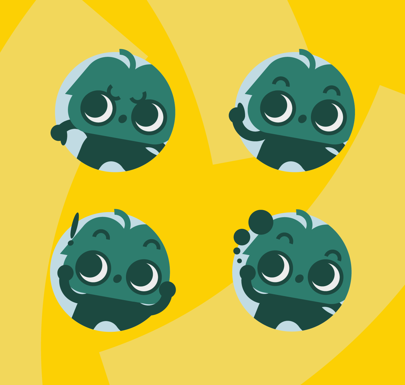 Lucky Kisses business card and branding materials