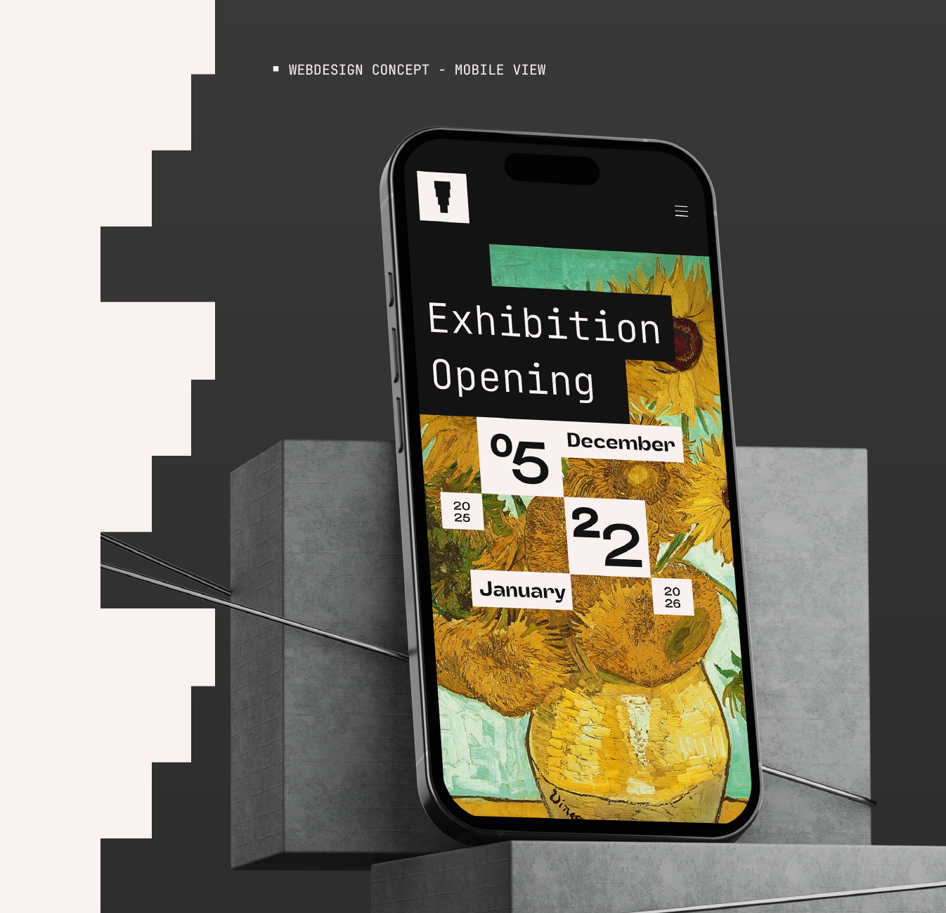 SIND Gallery mobile application design
